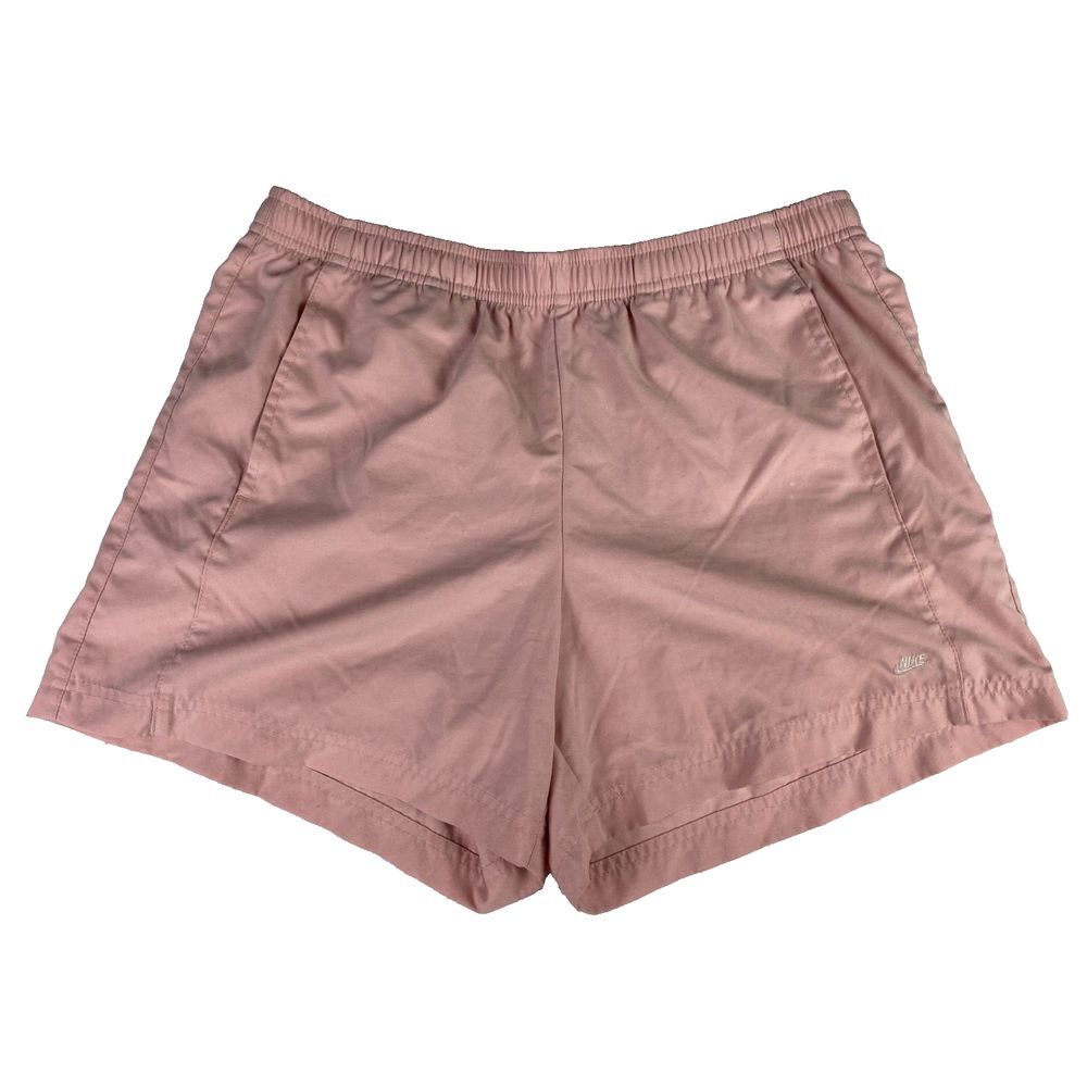 Nike Womens Shorts Chino Golf Pink Elastic Casual Sport Athleisure Drawstring M